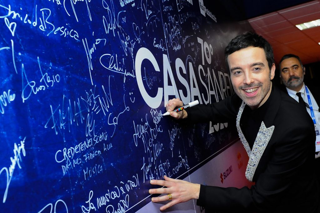 Diodato E Il Vincitore Del 70esimo Festival Di Sanremo Casa Sanremo