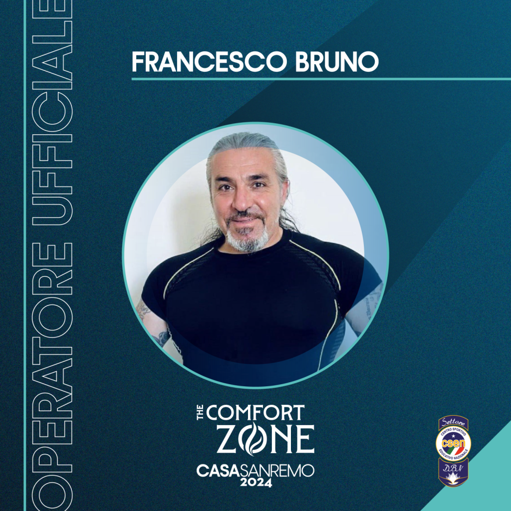 Francesco Bruno - The Comfort Zone 2024 - Casa Sanremo