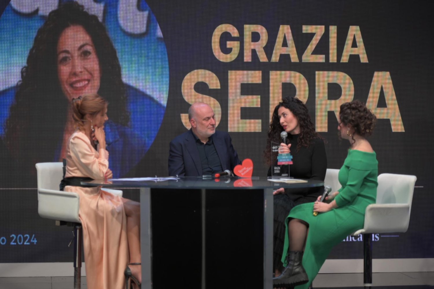 Il Premio Terre del Bussento a Grazia Serra