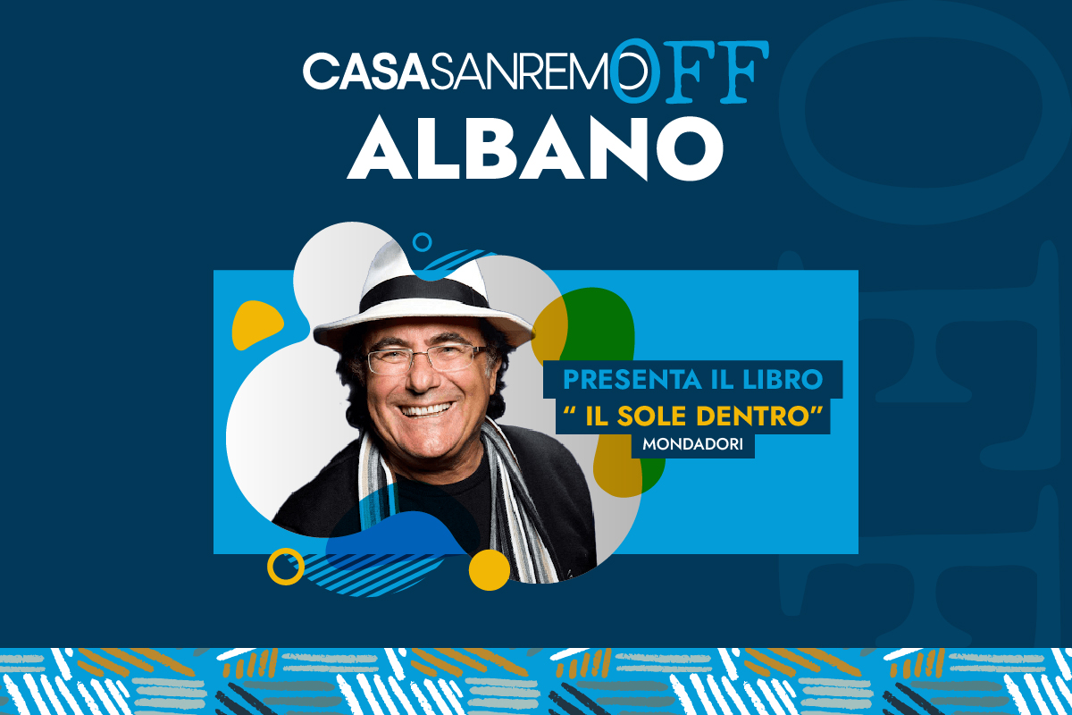 Casa Sanremo OFF ad Ascea con Al Bano intervistato da Grazia Serra e Pino Aprile