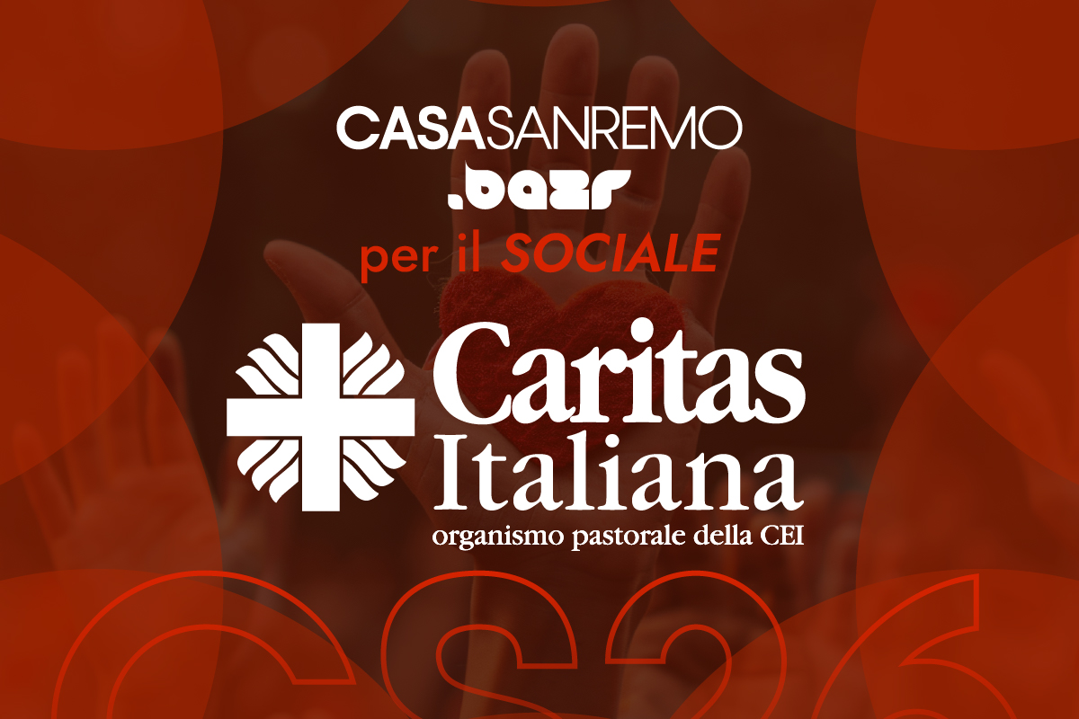 Caritas Italiana a Casa Sanremo 2026: per far fiorire i talenti dei giovani ai margini