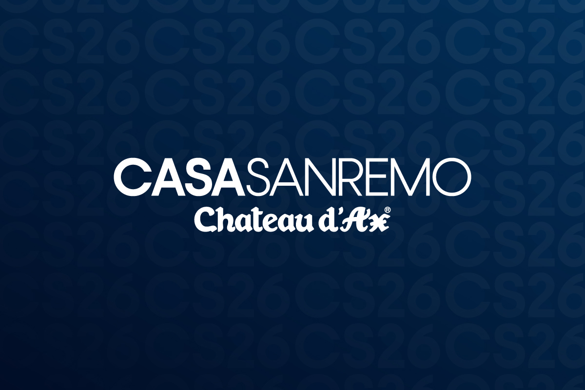 Chateau d&rsquo;Ax &egrave; Title Sponsor di Casa Sanremo 2026