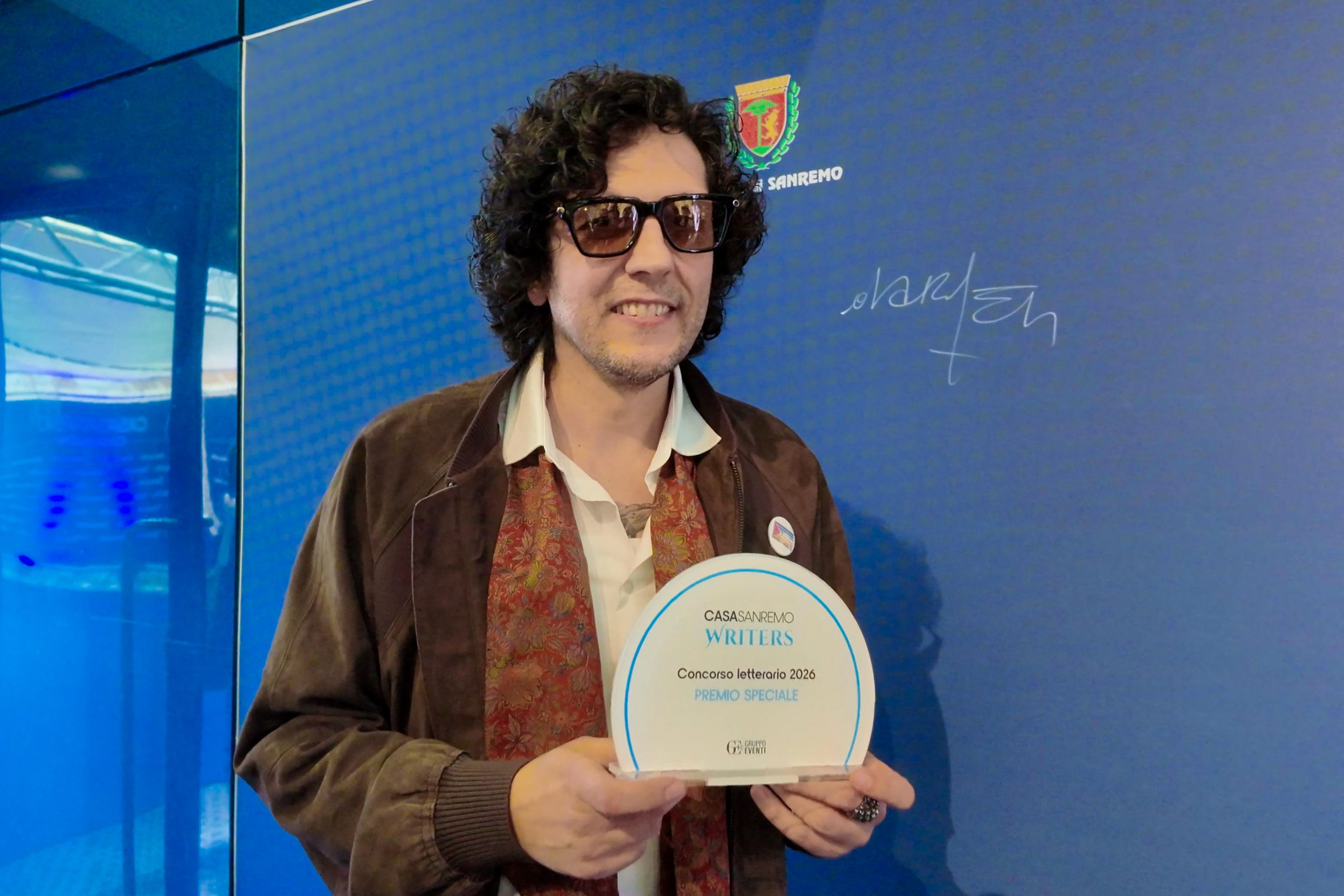 A Ermal Meta il Premio Speciale Concorso letterario di Casa Sanremo Writers 2026