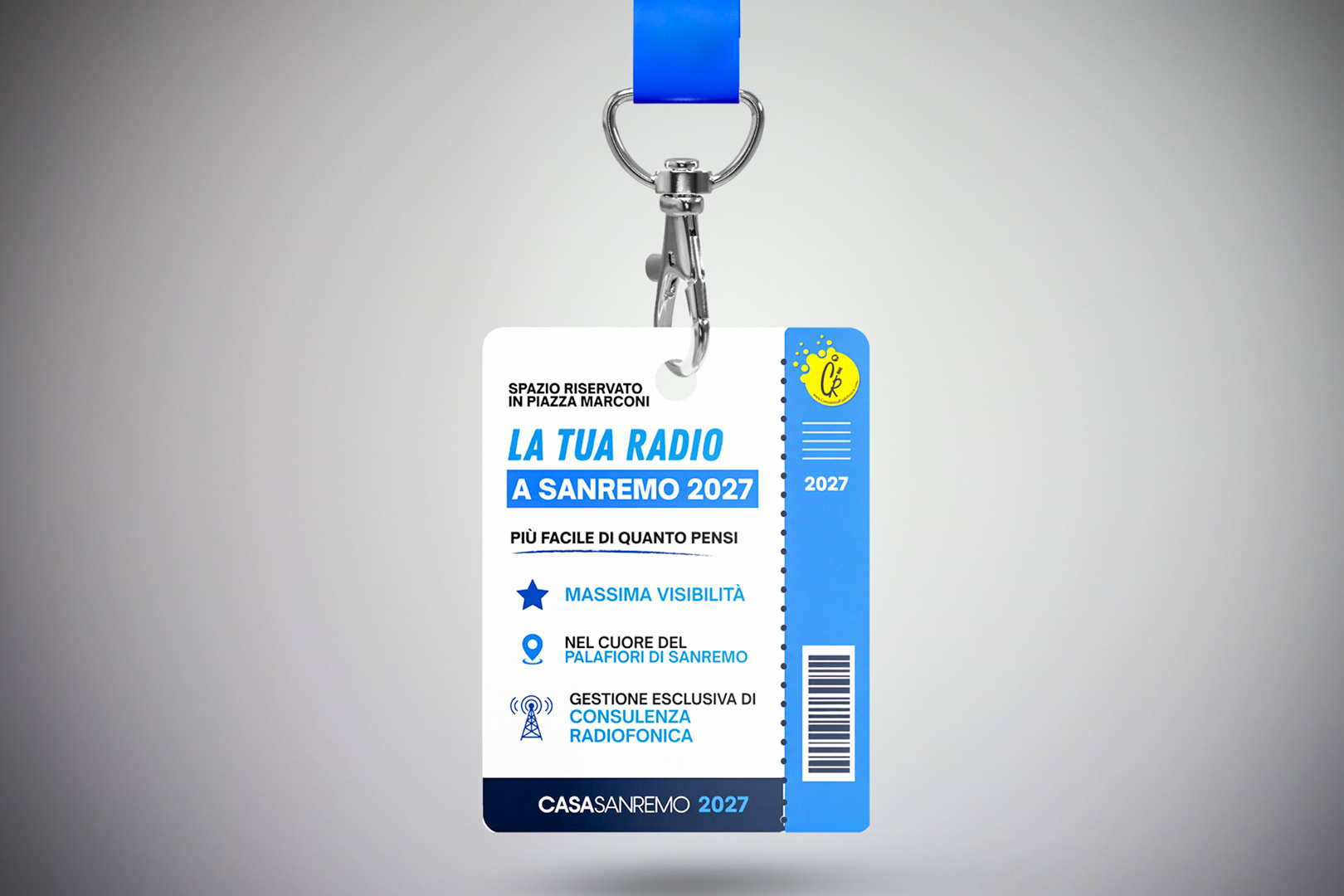 Consulenza Radiofonica a Casa Sanremo 2027